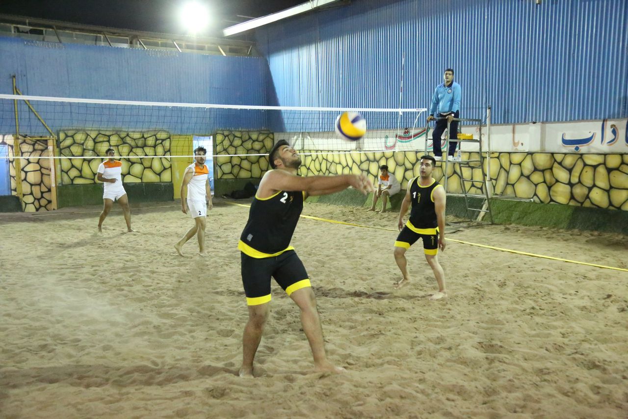 آغاز رقابت های والیبال ساحلی المپیاد ورزشی محلات رفسنجان